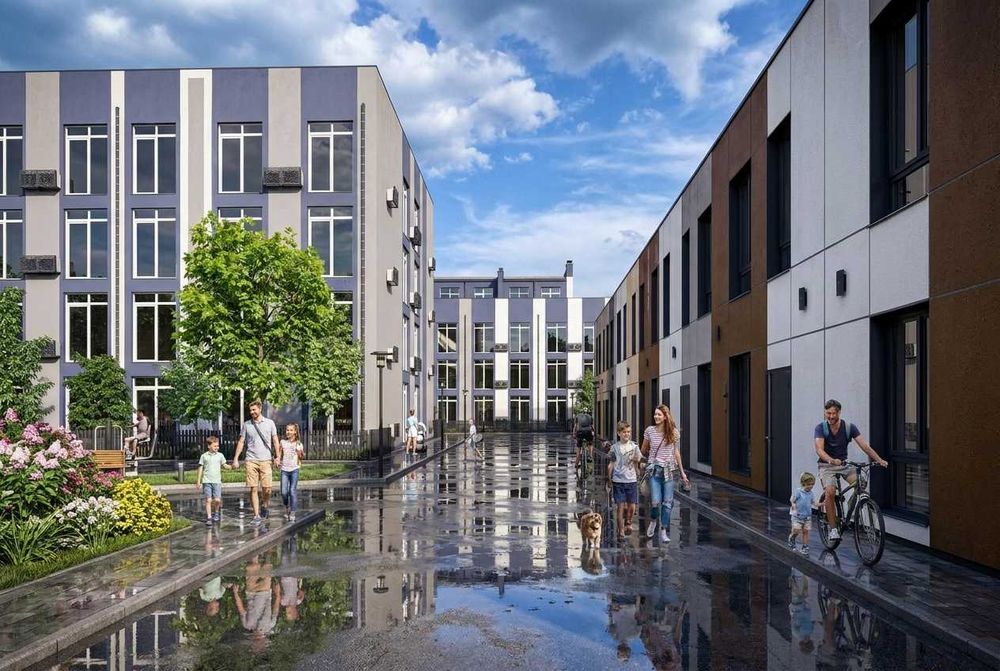 2 кімн квартира 43,31 м² від забудовника. Метро 20 хв. Без %. Розтермінування 12 міс.