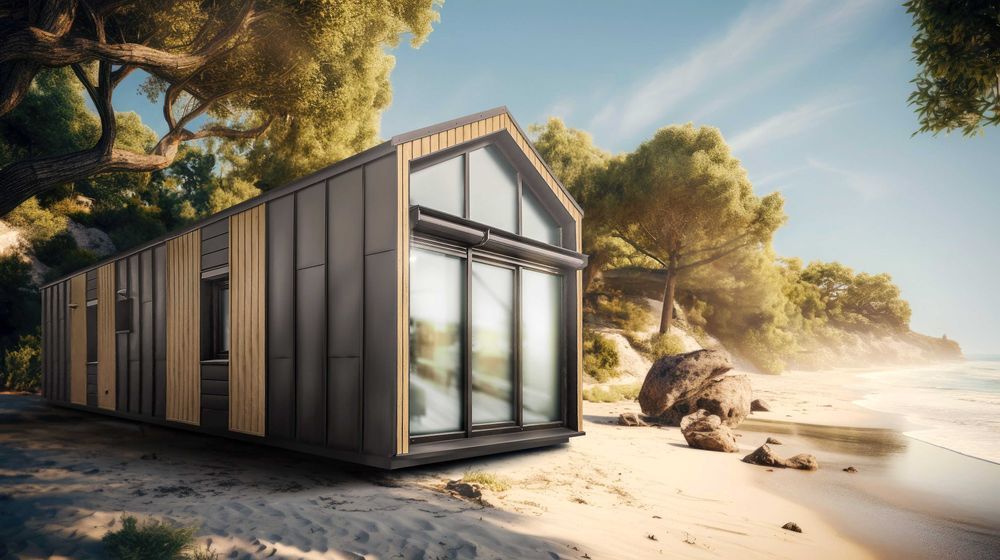 Domek MILANO  48+ antresola CAŁOROCZNY / letniskowy