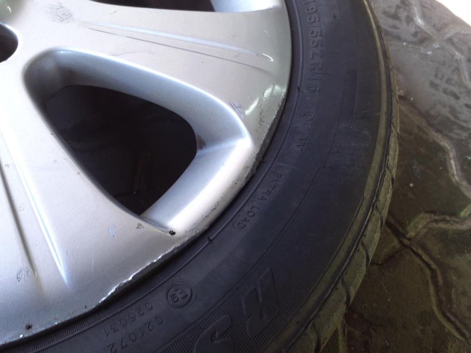 Jantes Opel R16 Com Pneus 195/55 Furação 4X100