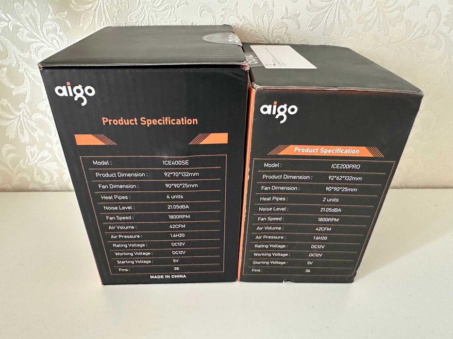 Кулер Aigo CPU Cooler 160wat intel 1700 1150 1155 1366 AM2/AM3/AM4