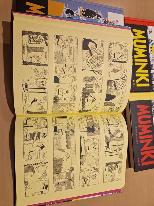 Muminki komiksy tomy 1-2-3-4 Lars Jansson