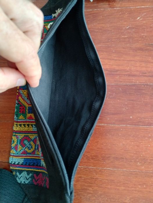 Bolso de cintura tecido étnico Tailândia