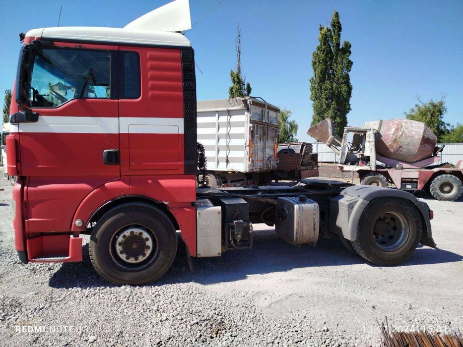 Продам або обміняю МАН ТГХ напівпричіп самоскид ,коробка автомат.