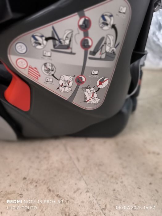 Cadeira rear facing britex multi tech 3