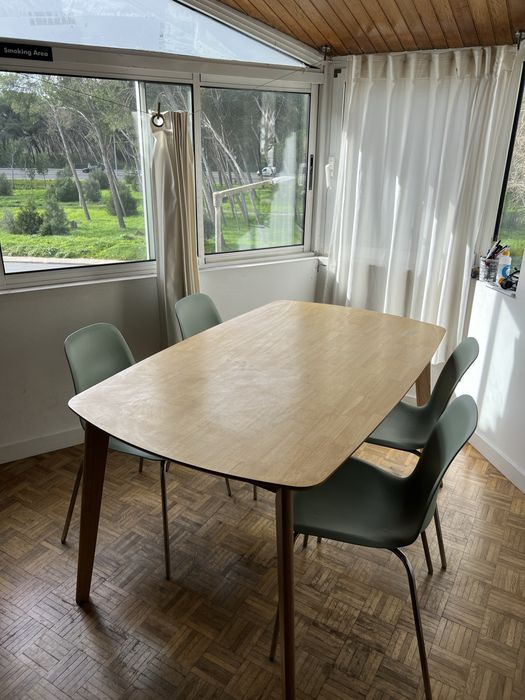 Mesa e cadeiras de jantar IKEA