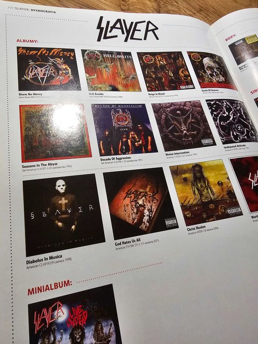 SLAYER - Teraz Rock Kolekcja - 52 strony o zespole!