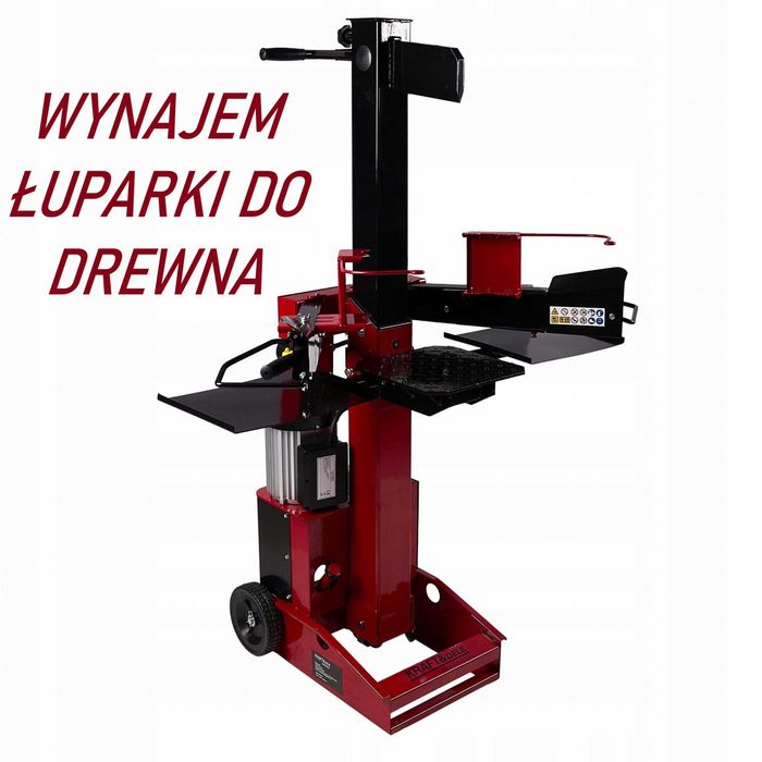 Wynajem łuparki 8 TON Radzymin i okolice