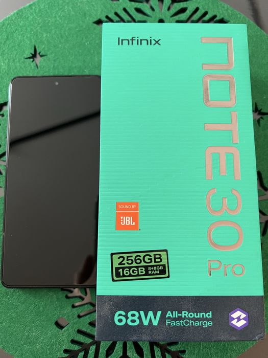 Infinix Note 30 Pro 256 GB Ladowanie Indukcyjne NFC Jak Nowy