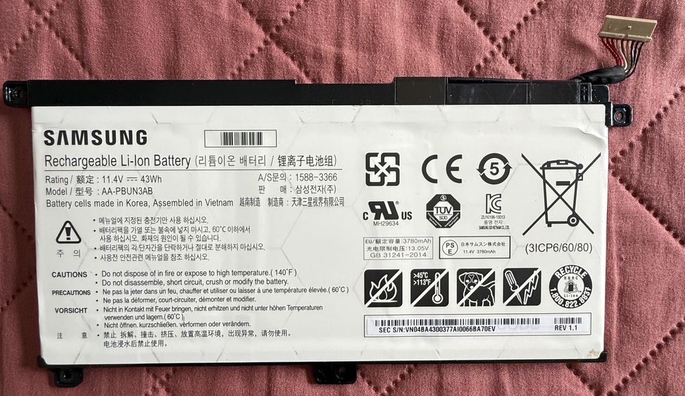 Samsung i5 Notebook (PARTS)64738803656962123