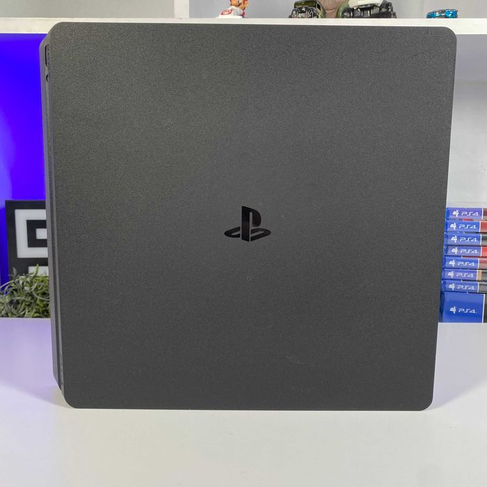 Консоль PlayStation 4 Slim 1TB Black Приставка Плейстейшен 4 Слім Б/У