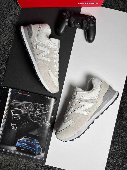 Кроссовки New Balance 574, 41-45 размер, кросівки серые