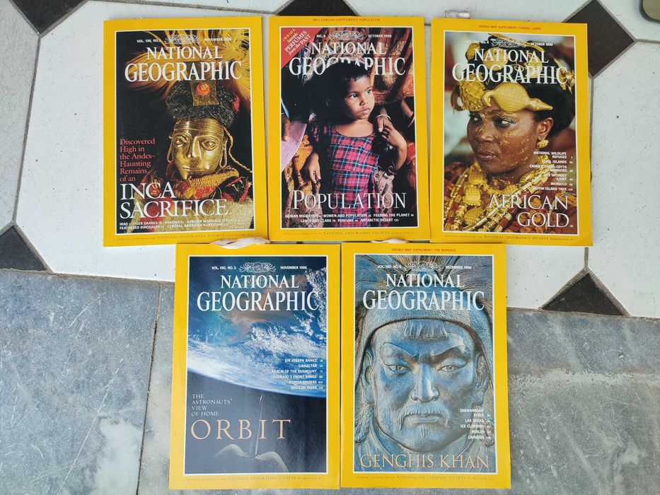 25 Revistas National Geographic Edição Americana