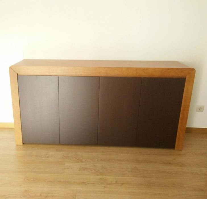 Mobiliário de sala - cerejeira e wengué - excelente estado