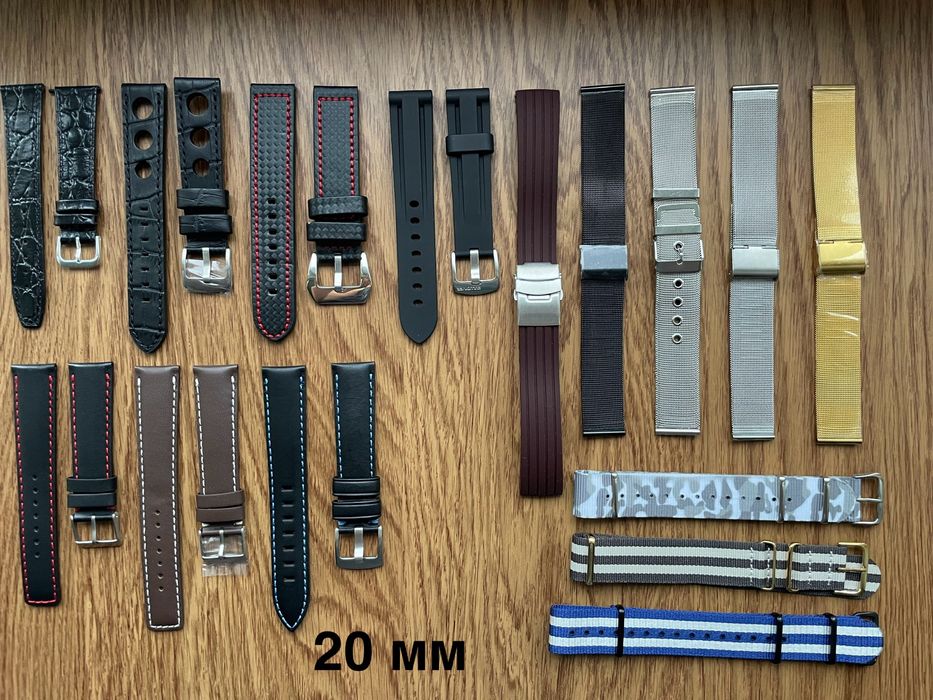 Ремінець для годинника ремешок Geckota браслет 18 19,20,22,24,26 мм