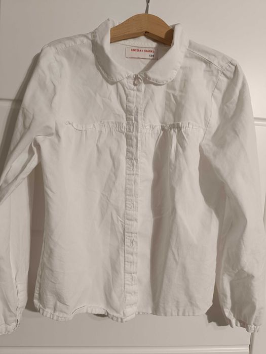 Bluzka/ koszula dziewczęcą 134