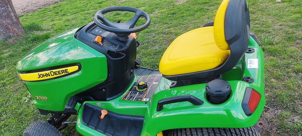 Traktorek kosiarka John Deere X 500 24HP BLOKADA Husqvarna Craftsman