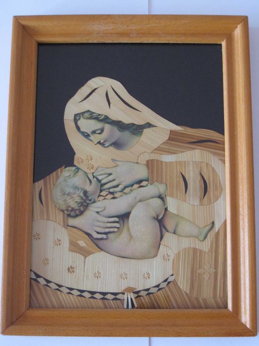 Obraz Matki Bożej Boskiej Karmiącej obrazek