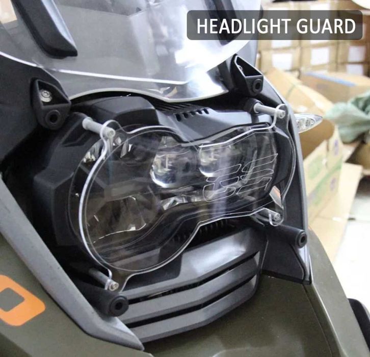 Proteções de farol para bmw r1200 e 1250 gs/a