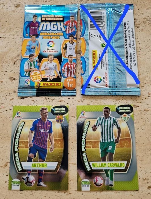 MegaCracks e La Liga Este Panini