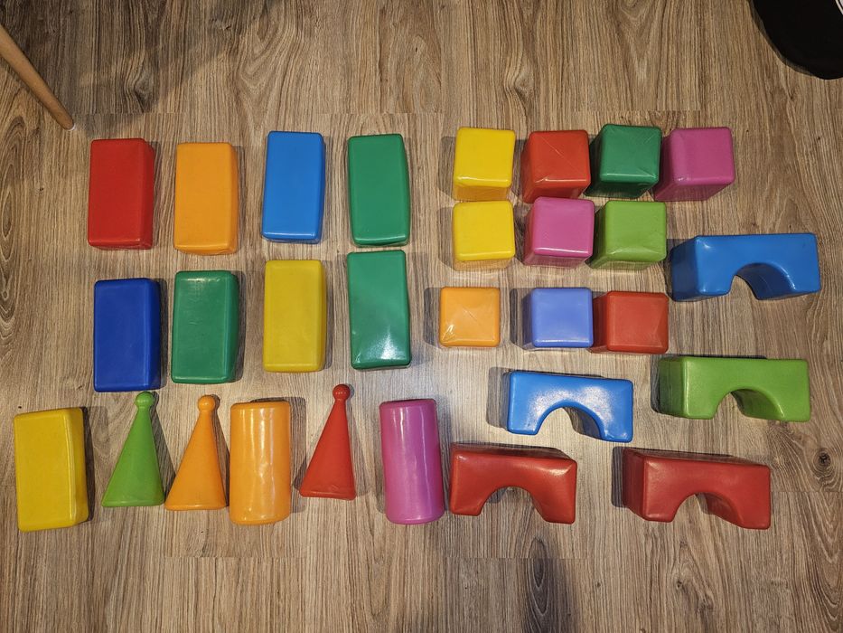 Klocki konstrukcyjne dmuchane xxl 28 szt