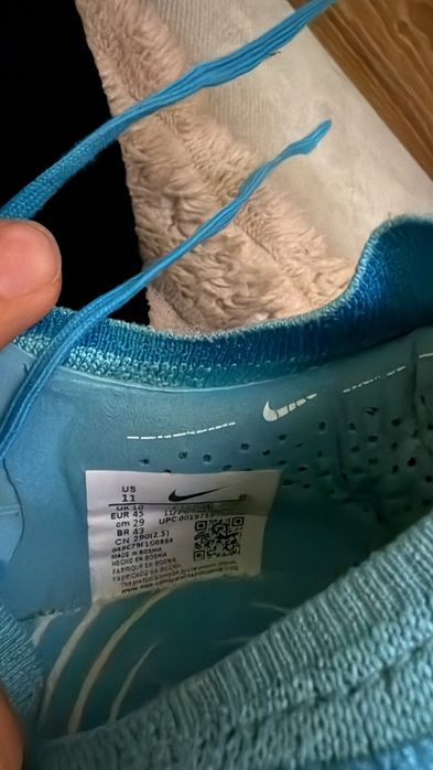 Niebieskie korki mixy Nike Phanthom model profesjonalny 45