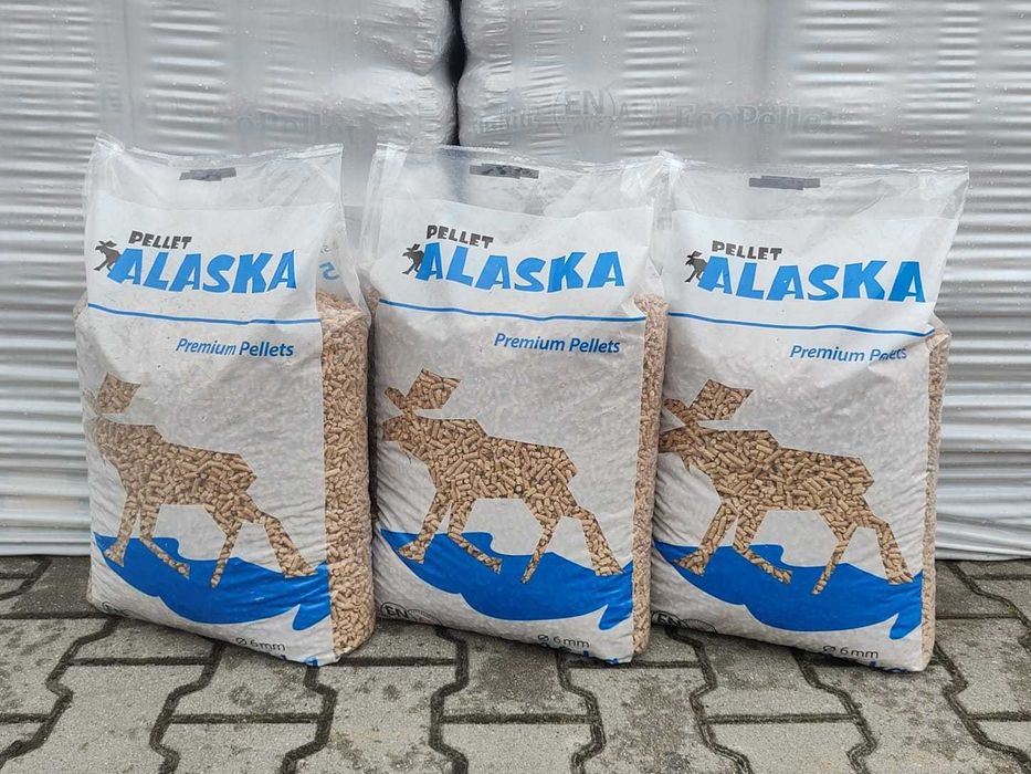 Promocja Bierutów Certyfikowany Polski Jasny Pellet ALASKA 6 ENplus A1 Olczyk Olimp
