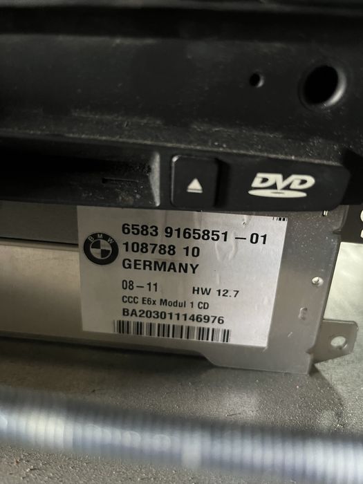 Radio czytnik nawigacji CCC bmw e60 e61 e63 przed lift nawi duza
