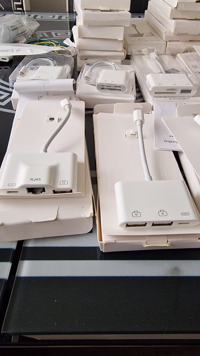 Перехідники для айфона 5-14 серіі для навушників  для  на USB SD Card