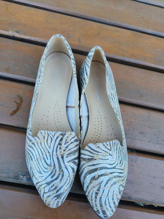 Baleriny wzór zebra