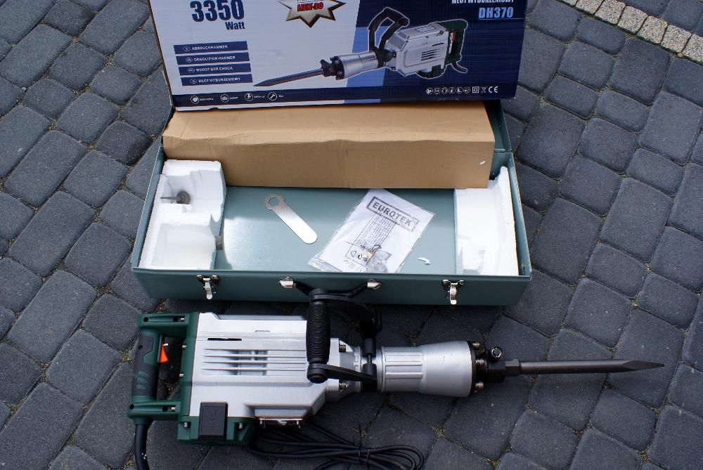 Młot wyburzeniowy SDS HEX 52J 3350W Eurotek PROMOCJA !