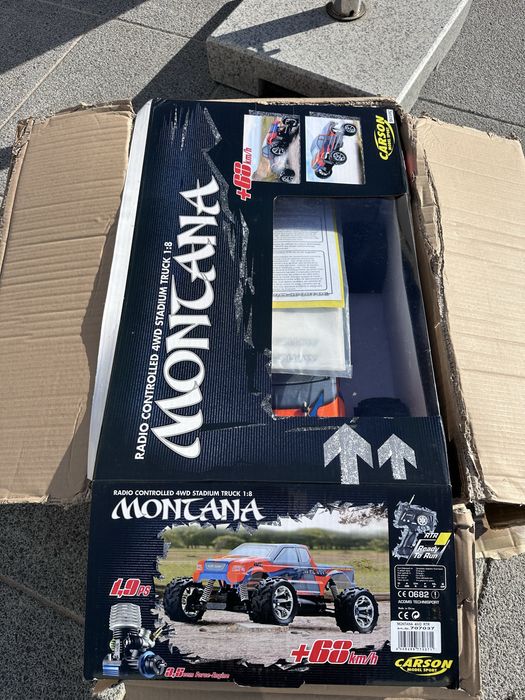 RC- Monter 1:8 Truck nitro Novo