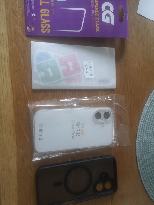 Iphone 16 2x etui szkło