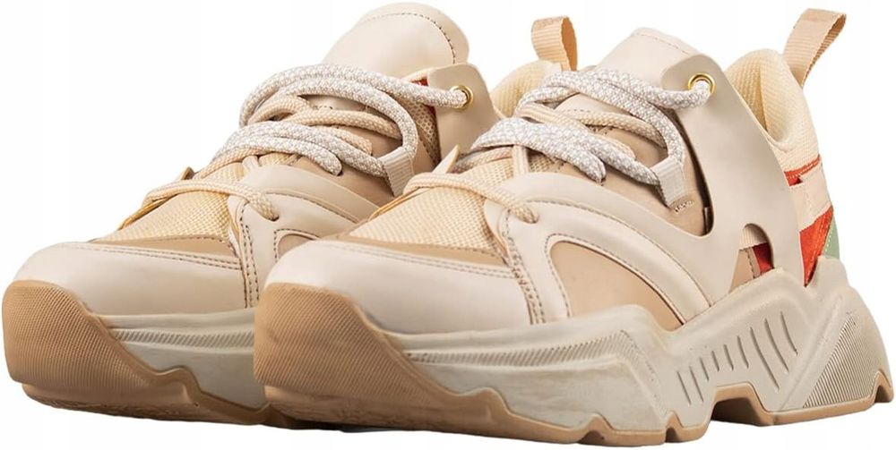 Runnerboss buty sportowe niskie sznurowane wielokolorowe 37 1j1a