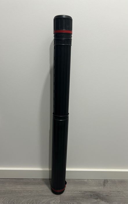 Porta poster extensível preto