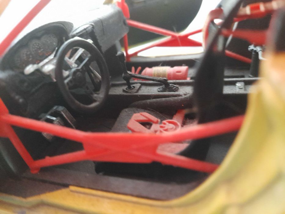 diorama de porche acidentado escala 1;18