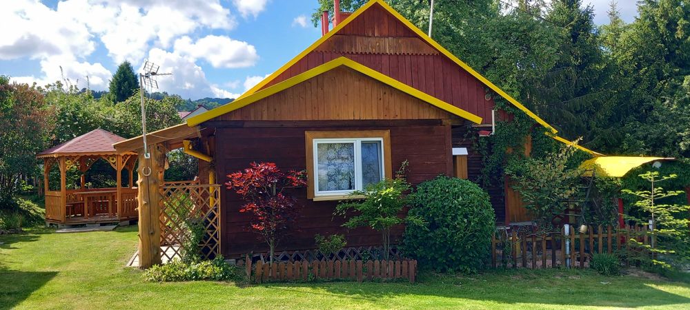 Domki Domek Polańczyk - domek 6 i 4 osobowy z działką na wyłączność