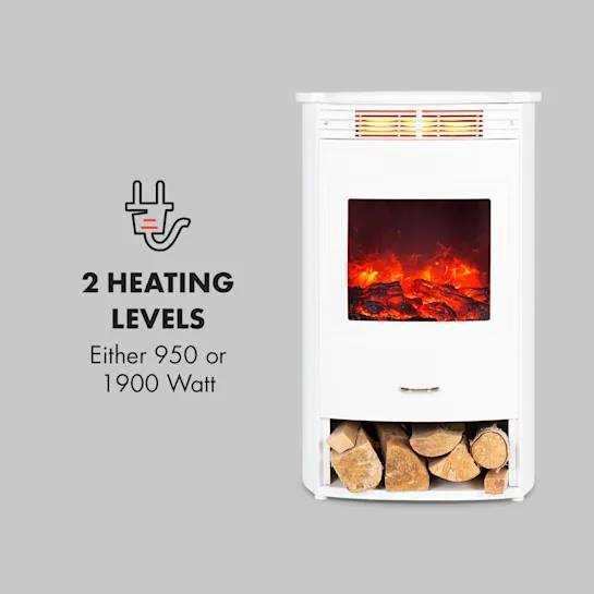 Kominek elektryczny PREZNET piec dom kocioł budowa DOM kalaryfer