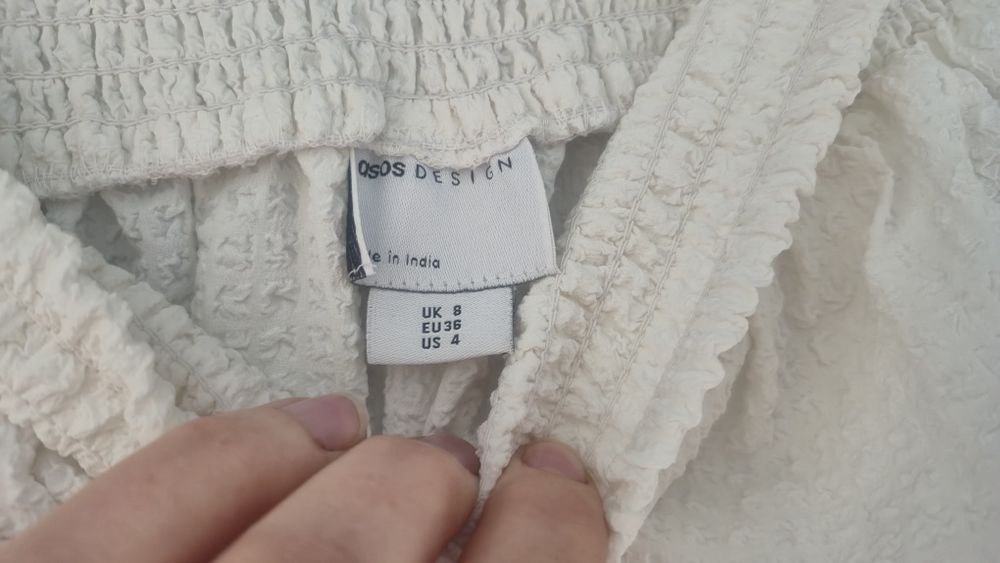 Szorty damskie jak spódniczka Asos r. S