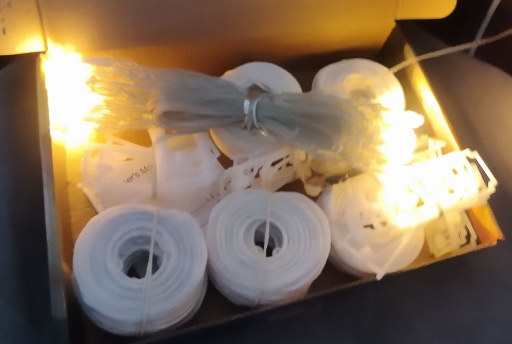 Lampki choinkowe Bigzom LED, zewnętrzne, i wewnętrzne elektryczne