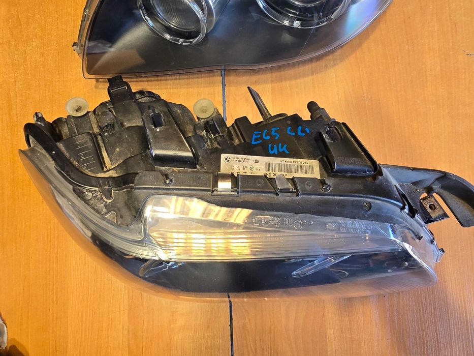 BMW 7 E65/6 LIFT LCI Lampa Przód Prawa Lewa Xenon KOMPLET Stan BDB