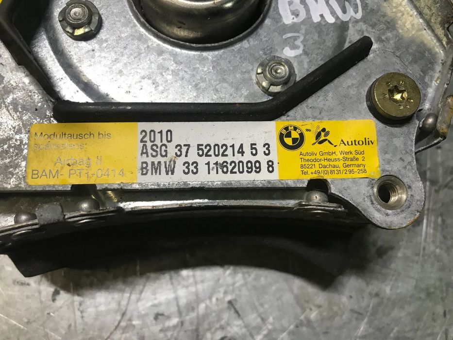 AIRBAG DO VOLANTE BMW SERIE 3 E36 / 5 E39 REF. 3311620998