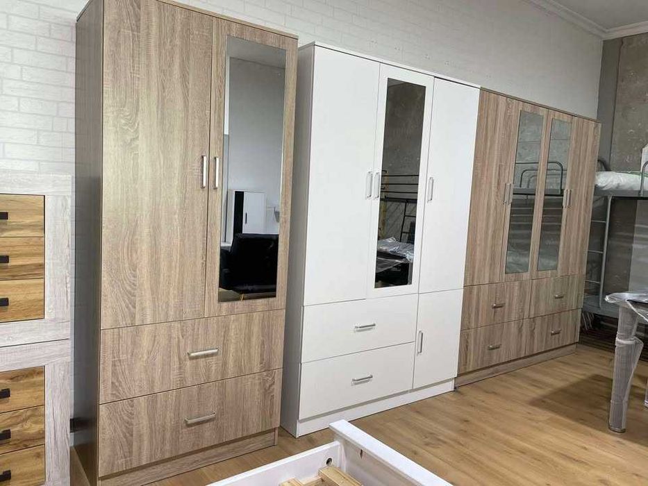 LIQUIDAMOS ROUPEIROS DE 2 , 3 , 4 PORTAS COM ESPELHO PAGA NA ENTREGA