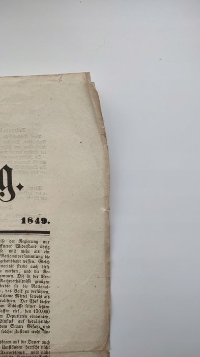 Wiener Zeitung 148 1849 po niemiecku