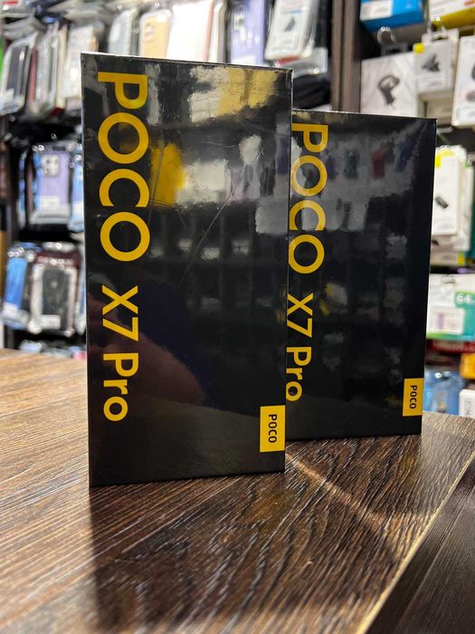 Смартфон POCO X7 Pro 8/256GB, 12/512GB Black, Green+БЖ 90W