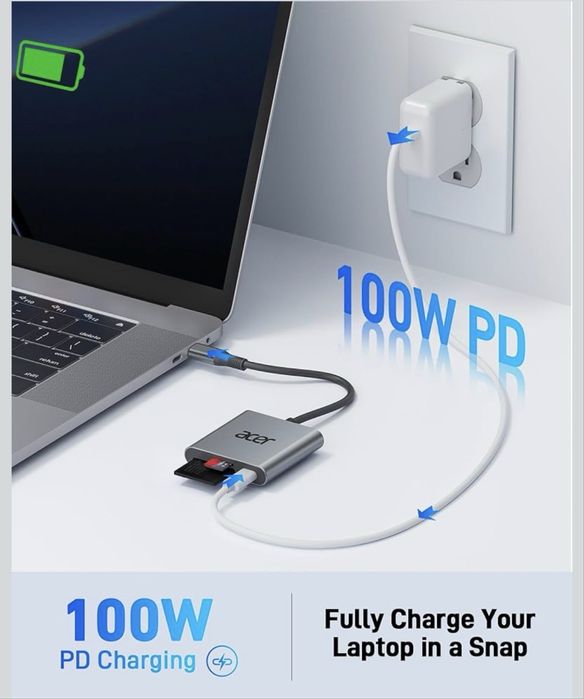 ACER Czytnik kart SD 4.0 USB-C