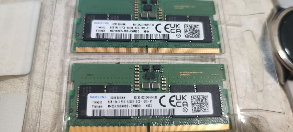 DDR5 5600mhz 2x8gb novo