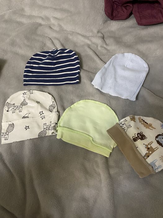 Шапочки для новонароджених