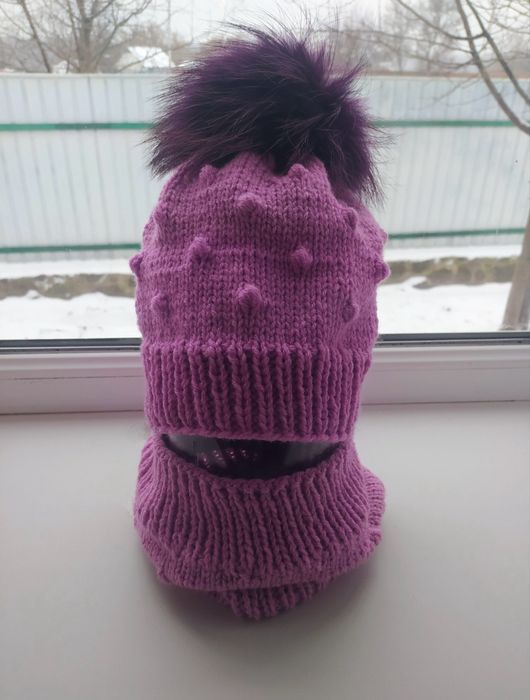 Шапка шапочка комплект