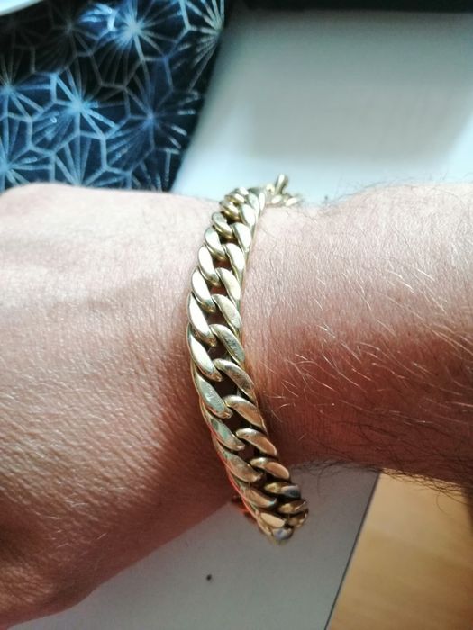 Złota męska bransoleta 585 14k
