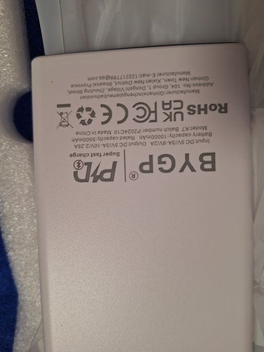 Nowy powerbank BYGP.